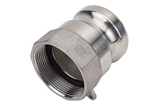 Камлок тип А (ниппель; внутренняя резьба BSP; 50 мм-2&quot;; нержавеющая сталь) TITAN LOCK TL200ASS