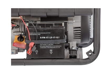 Бензиновый генератор Denzel PS 55 EA, 5,5 кВт, 230В, 25л 946874