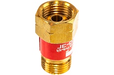 Клапан обратный КО-3Г (М16x1.5LH; пропан, ацетилен) на вход резака/горелки Кедр 8007051