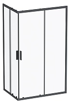 Душевой уголок Am.Pm Gem S W93G-404-120280-BT 120x80 прозрачный, черный матовый