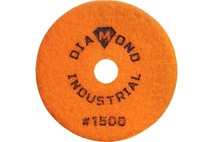 Круг алмазный гибкий шлифовальный Черепашка 100 мм, №1500 Diamond Industrial DIDCHSH1500