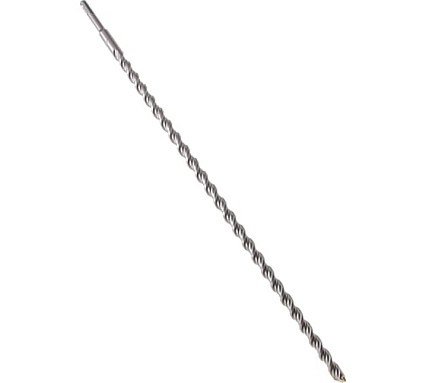 Бур по бетону, двойная спираль, Cobalt W-tip (16x600 мм; SDS PLUS) Denzel 705042