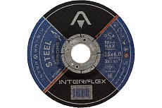 Обдирочный круг AO24NBF 125x6x22 мм, Т27, металл Interflex 4178126070