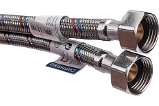 Подводка СТМ для смесителя, сталь, 1/2xM10x 60 см, пара CWFHS060