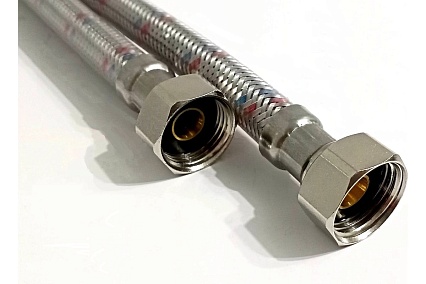 Подводка PROFLINE 120см нерж. ГГ с полимерным покрытием LUXE УТ-00011437