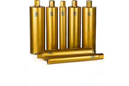 Коронка алмазная по бетону 63/400 мм, 6 сегментов, 1 1/4 GOLDEN DRAGON 063/400.11/4.GD