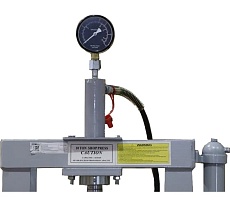 Пресс Kraftwell 10 т. настольный, с ручным приводом, цвет серый KRWPR10BD
