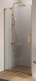Душевая дверь Cezares SLIDER-B-1-90/100-C-BORO 90/100x195, прозрачная, брашированное золото