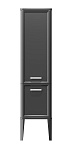 Шкаф пенал Kerama Marazzi Pompei New 43 см черный глянцевый PO.N.150\BLK
