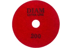 Круг алмазный гибкий шлифовальный Extra Line (100х2 мм; сухая полировка; №200) Diam 521