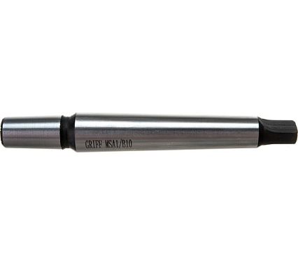 Оправка переходная на сверлильный патрон с КМ1 на B10 с лапкой Griff b161008