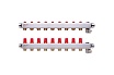 Коллекторы Danfoss SSM-9 для 9 контуров 088U0809