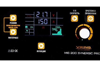 Сварочный полуавтомат Viking MIG 200 SYNERGI PRO 95588103