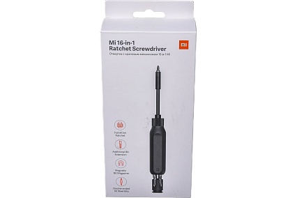 Храповая отвертка Xiaomi реверсивная Mi 16-in-1 Ratchet Screwdriver BHR4779GL