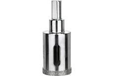 Коронка алмазная по керамограниту и керамике с центрирующим сверлом 28 мм Diamond Industrial DIDCSC028