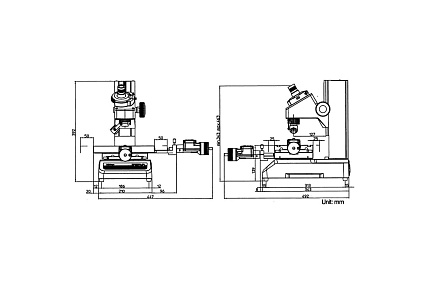 Измерительный микроскоп Mitutoyo TM-1005B 100x50 мм 176-819D