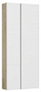 Шкаф подвесной Акватон Мишель 43 см дуб эндгрейн, белый