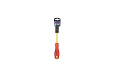 Шлицевая диэлектрическая отвертка Мастак Slotted 4.0х100 мм 040-40100EH