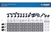 Бесщеточный гайковерт Зубр Профессионал т7 20 В, 500 Нм, без акб GB-500