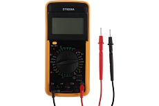 Мультиметр Тундра DT-9208А, ACV/DCV, ACA/DCA, 200-200MΩ, 20nF-200mF, 40-400 C, 200 kHz 1550213