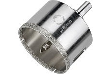 Коронка алмазная по керамограниту и керамике с центрирующим сверлом 60 мм Diamond Industrial DIDCSC060