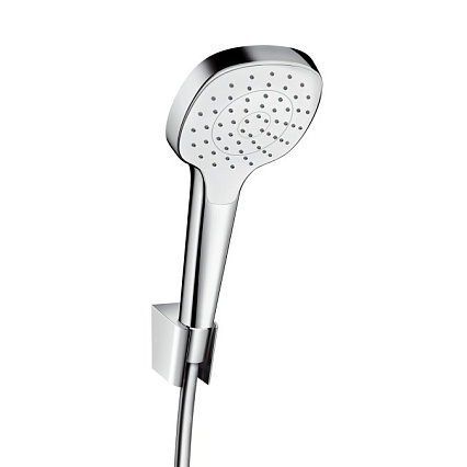 Душевой гарнитур Hansgrohe Croma Select E 26424400 хром/белый