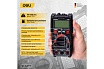 Универсальный цифровой мультиметр Deli DL334302 (напряжение 0,2-600В,AC/DC, ЖК-дисплей, 2х1,5В ААА) 102977