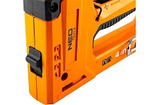Степлер Neo Tools 4 в 1, 6-14 мм, скобы J, G, L, E, алюминий 16-030