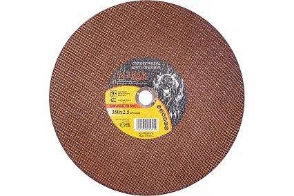Круг отрезной по металлу (350х2.5х25 мм) Tiger Abrasive 00-00000008