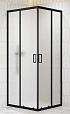 Душевой уголок RGW Classic CL-36B 80x80 Core, черный 06093688-44