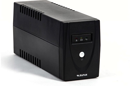 Интерактивный источник питания RAPAN -UPS 600 220В 600ВА/350Вт меандр с АКБ 7 Ач 739