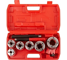 Трубные клуппы FIT набор 1/4-3/8-1/2-3/4-1-1 1/4 6 шт. 70006