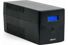 Источники бесперебойного питания Skat -UPS 1000/600 Источник бесперебойного питания 220В 600Вт 2 АКБ 7Ач внутр. меандр. стабилизация напряжения 456