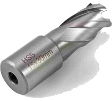 Сверло по металлу корончатое 16.0 мм, М2, хвостовик WELDON 19 мм, 1 шт NOVOCRAFT WSD196230116