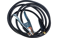Кабель сварочный (3 м; DX50; 25 кв мм; зажим на массу) Elitech 0606.000400