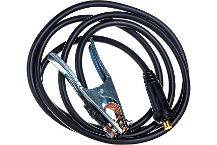 Кабель сварочный (3 м; DX50; 25 кв мм; зажим на массу) Elitech 0606.000400