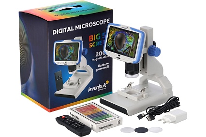 Цифровой микроскоп Levenhuk Rainbow DM500 LCD 76826