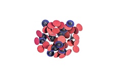 Круг абразивный шлифовальный (50 шт; 25 мм; 80; красный) Forsage 48967 F-BD180C