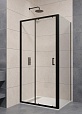 Душевой уголок RGW Passage PA-74 (PA-14B + Z-050-2B) 170x110, прозрачное, черный, 410874171-14
