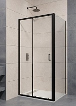 Душевой уголок RGW Passage PA-74 (PA-14B + Z-050-2B) 170x110, прозрачное, черный, 410874171-14