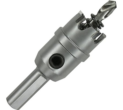 Коронка по металлу HM (22х12 мм; хвостовик 10 мм; комплект) D.BOR HS-HM-12-022-T