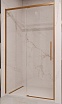 Душевая дверь Vincea Стелла (Stella) VDS-1ST120CLBC 120x200 брашированная медь, прозрачная