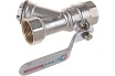 Шаровой кран СТМ СТАНДАРТ 3/4", с фильтром, рычаг CWFFF034