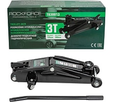 Гидравлический подкатной домкрат с узкой базой Rockforce 3т, высота подъема 135-380 мм RF-T830013(4072)
