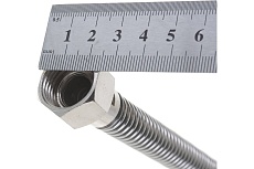 Сильфонная подводка для газа Kensudo 1/2&quot; 50 см, внутренняя/внутренняя 26705