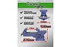 Стальные поворотные тиски с наковальней Rockforce 4", 100 мм RF-6540604W(58922)
