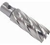 Сверло корончатое Буревестник 18x50 мм, HSS, Universal / Weldon 19 B023631