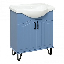 Мебель для ванной Руно Марсель 65 см, синий