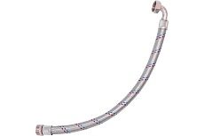 Гибкая подводка Беламос 1x500 мм нерж.сталь, угловая, ш/г o306