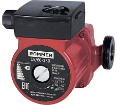 Циркуляционный насос Rommer 15/60-130 RCP-0002-1560130 RG0092KSGCO1VU